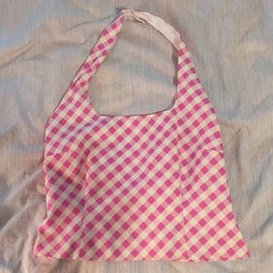 Vintage Loft Pink Halter Top